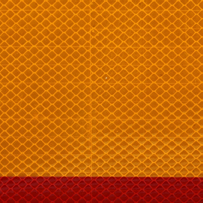 Car Auto Aluminum 55cm × 19cm Rear Warning Sign Sticker for Truck and Van by buy2fix