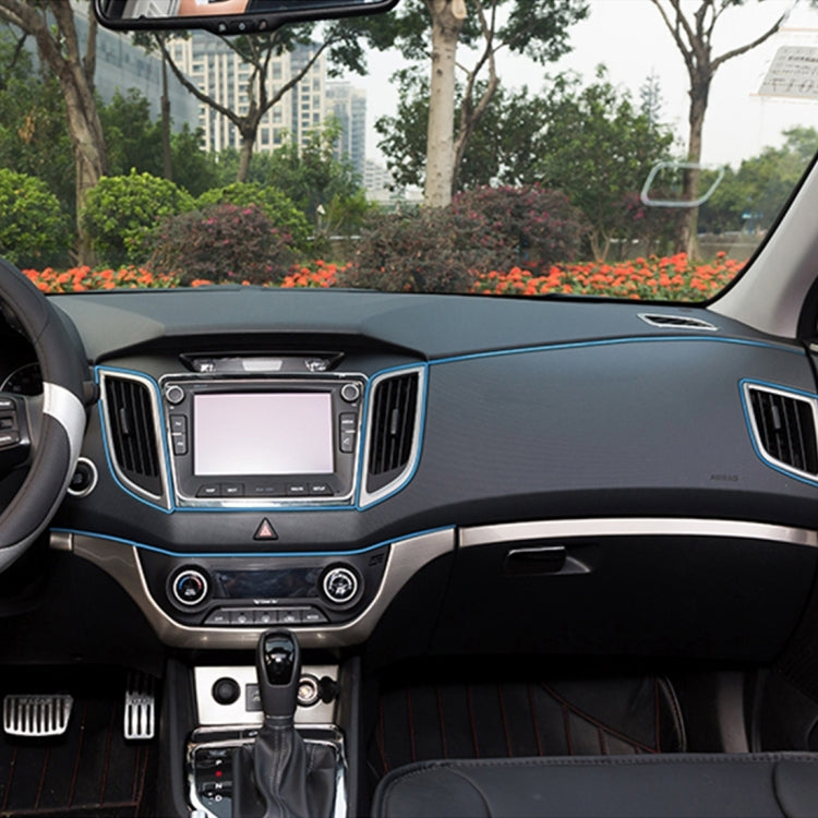 5m Flexible Trim For DIY Automobile Car Interior Exterior Moulding Trim Decorative Line Strip with Film Scraper(Blue) by buy2fix