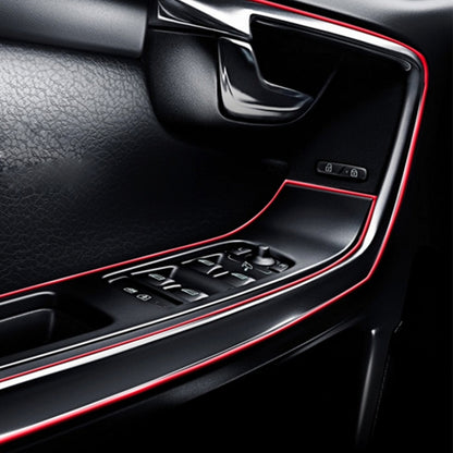 5m Flexible Trim For DIY Automobile Car Interior Exterior Moulding Trim Decorative Line Strip with Film Scraper(Red) by buy2fix