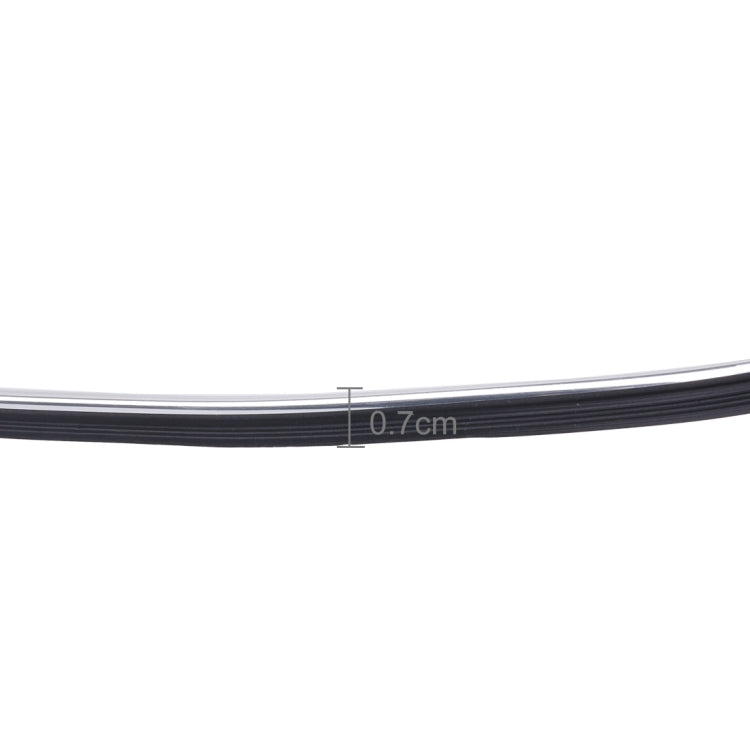 5m Flexible Trim For DIY Automobile Car Interior Exterior Moulding Trim Decorative Line Strip with Film Scraper(Silver) by buy2fix