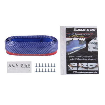Universal 1.5m Car Front Bumper Lip Splitter Spoiler Skirt Adhesive Protector by buy2fix
