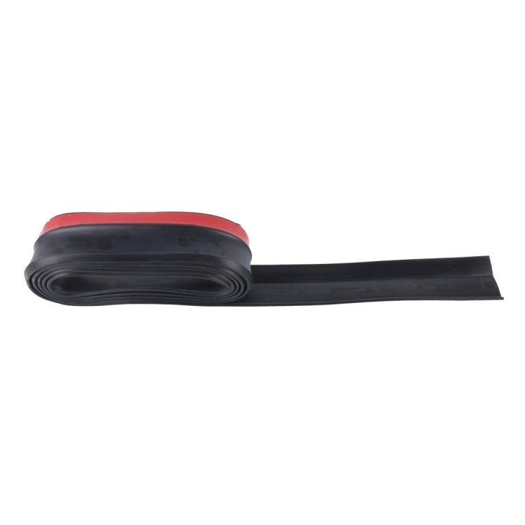 Universal 2.5m Car Front Bumper Lip Splitter Spoiler Skirt Adhesive Protector(Black) by buy2fix