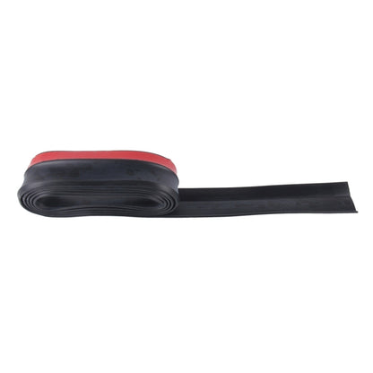 Universal 2.5m Car Front Bumper Lip Splitter Spoiler Skirt Adhesive Protector(Black) by buy2fix