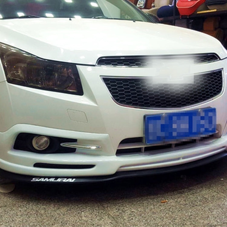 Universal 2.5m Car Front Bumper Lip Splitter Spoiler Skirt Adhesive Protector(Black) by buy2fix