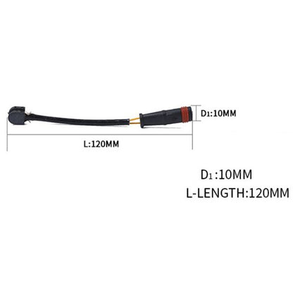 2 PCS Car Front Rear Brake Pad Sensor Cable 1715400617 for Mercedes-Benz R230 2001-2012 / W221 2005- - Brake System by buy2fix | Online Shopping UK | buy2fix
