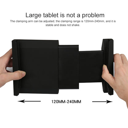 JT-G05 360 Degree Rotating Rear Seat Car Tablets Holder (Black) by buy2fix