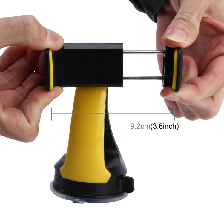 Car Auto Universal Dashboard Double Layer PU Base Phone Mount Holder, For iPhone, Galaxy, Huawei, Xiaomi, Sony, LG, HTC, Google and other Smartphones and GPS Length between 3.0inch and 3.6inch by buy2fix