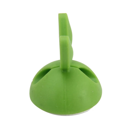 6 PCS CC-941 Rabbit Shape Single Hole Cable Clips Holder, Cable Management System and Cord Organizer Solution(Green) by buy2fix
