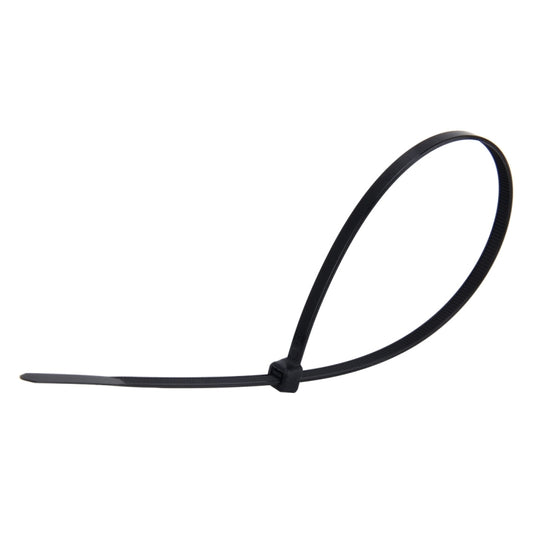 250pcs /Pack 5mm*300mm Nylon Cable Ties(Black) - Booster Cable & Clip by buy2fix | Online Shopping UK | buy2fix