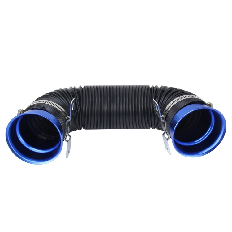 Car Auto Universal Tube Air Filter Adjustable Cold Air Injection Intake System Pipe Without Air Filter(Blue) - Air Intake System by buy2fix | Online Shopping UK | buy2fix