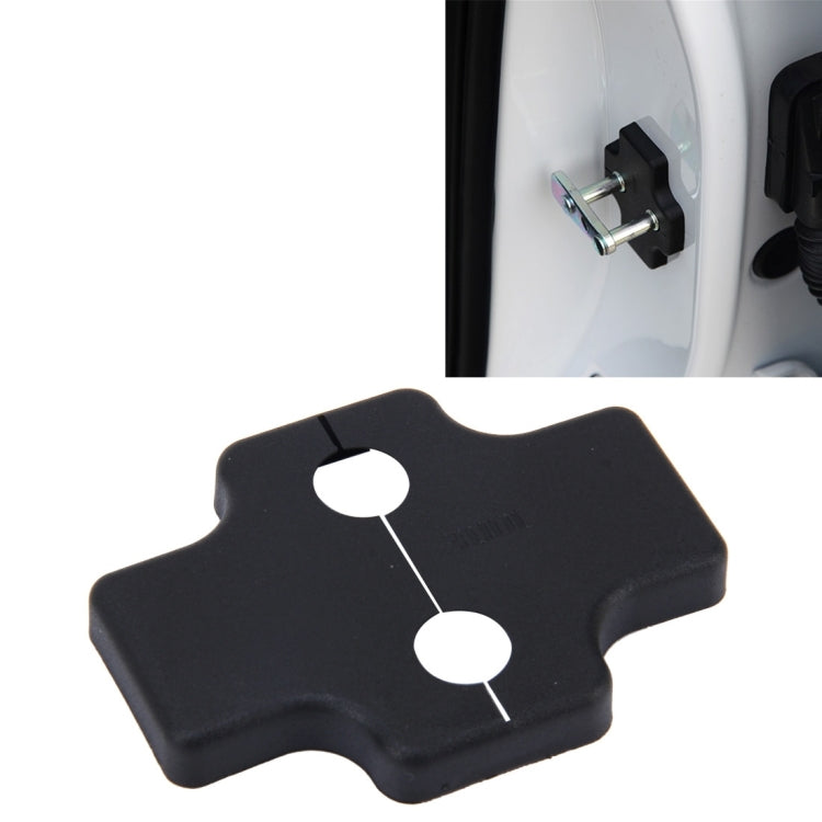 4 PCS Car Door Lock Buckle Decorated Rust Guard Protection Cover for BaoJun Chery SGMW Chevrolet HuaCheng ZhongHua - Locks & Hasps by buy2fix | Online Shopping UK | buy2fix