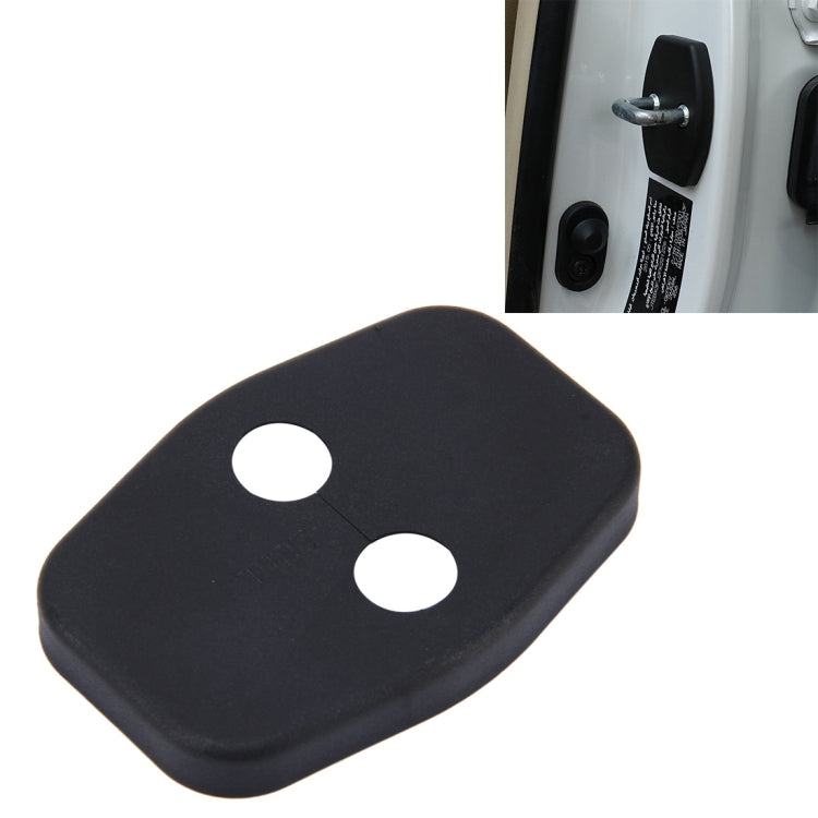 4 PCS Car Door Lock Buckle Decorated Rust Guard Protection Cover for DS3 DS4 DS5 DS5LS DS6 - Locks & Hasps by buy2fix | Online Shopping UK | buy2fix