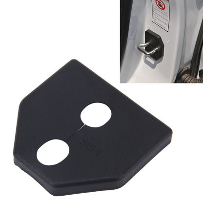 4 PCS Car Door Lock Buckle Decorated Rust Guard Protection Cover for Forester SUBARU XV Outback by buy2fix