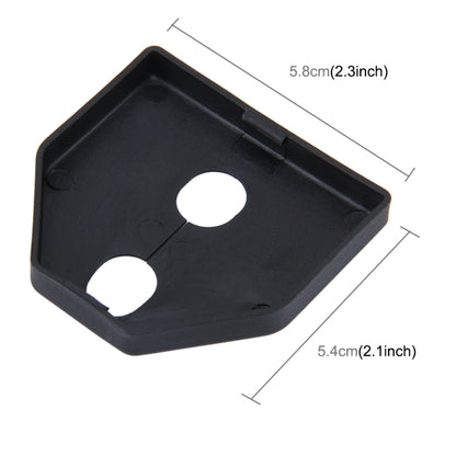 4 PCS Car Door Lock Buckle Decorated Rust Guard Protection Cover for Forester SUBARU XV Outback by buy2fix