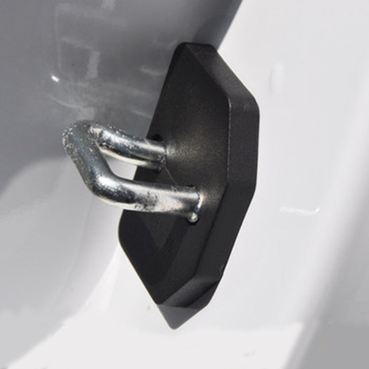 4 PCS Car Door Lock Buckle Decorated Rust Guard Protection Cover for Forester SUBARU XV Outback by buy2fix