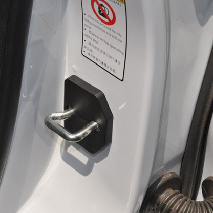 4 PCS Car Door Lock Buckle Decorated Rust Guard Protection Cover for Forester SUBARU XV Outback by buy2fix