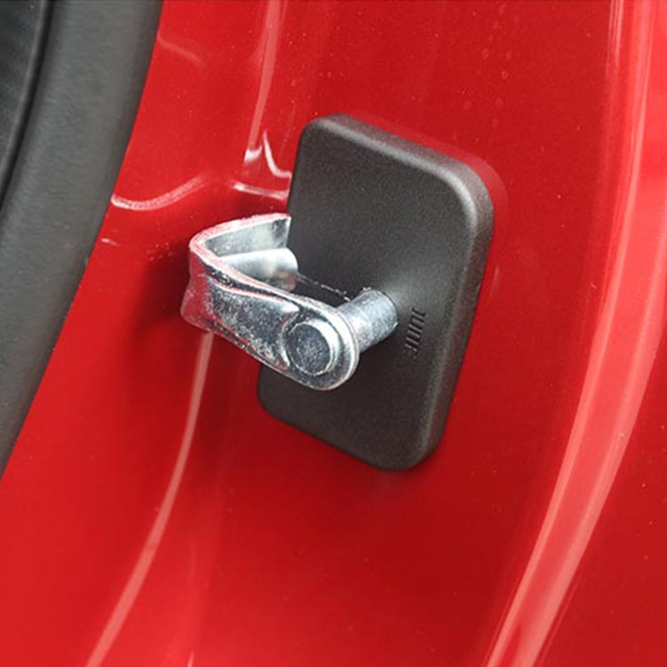 4 PCS Car Door Lock Buckle Decorated Rust Guard Protection Cover for LandWind X7 X8 MG5 Rattan Roewe 350 550 Chevrolet Captiva by buy2fix