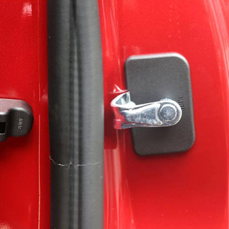 4 PCS Car Door Lock Buckle Decorated Rust Guard Protection Cover for LandWind X7 X8 MG5 Rattan Roewe 350 550 Chevrolet Captiva by buy2fix