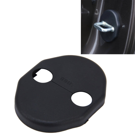 4 PCS Car Door Lock Buckle Decorated Rust Guard Protection Cover for LANCERFORTIS ASX LingYue V3 V5 V6 V7 - Locks & Hasps by buy2fix | Online Shopping UK | buy2fix