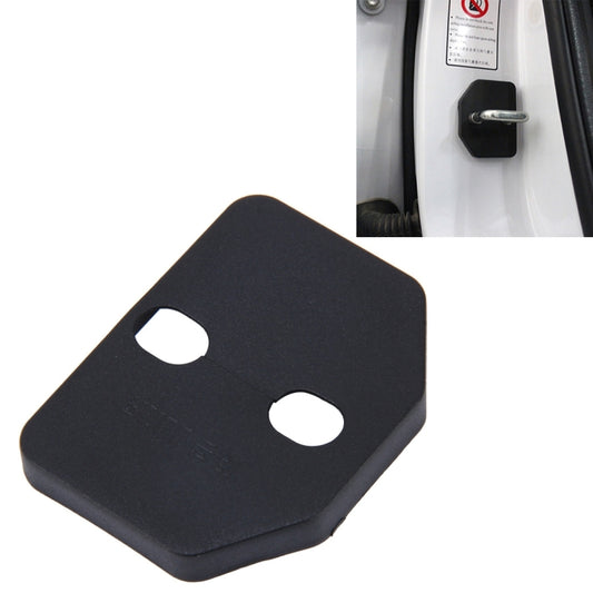 4 PCS Car Door Lock Buckle Decorated Rust Guard Protection Cover for SKOD Octavia 2015 Version Classic Octavia - Locks & Hasps by buy2fix | Online Shopping UK | buy2fix