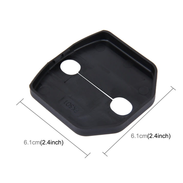 4 PCS Car Door Lock Buckle Decorated Rust Guard Protection Cover for Ford Focus Fiesta Escape Mondeo Edge - Locks & Hasps by buy2fix | Online Shopping UK | buy2fix