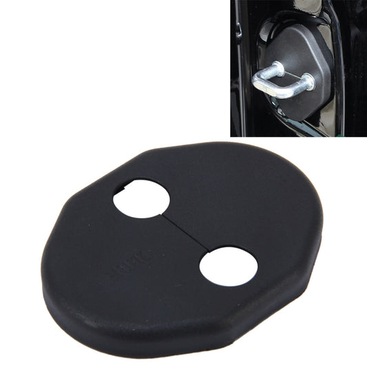 4 PCS Car Door Lock Buckle Decorated Rust Guard Protection Cover for FAW B70 X80 B90 Mazda3 MITSUBISHI GALANT LANCER-EX Lancer - Locks & Hasps by buy2fix | Online Shopping UK | buy2fix