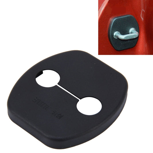 4 PCS Car Door Lock Buckle Decorated Rust Guard Protection Cover for NISSAN and Venucia - Locks & Hasps by buy2fix | Online Shopping UK | buy2fix