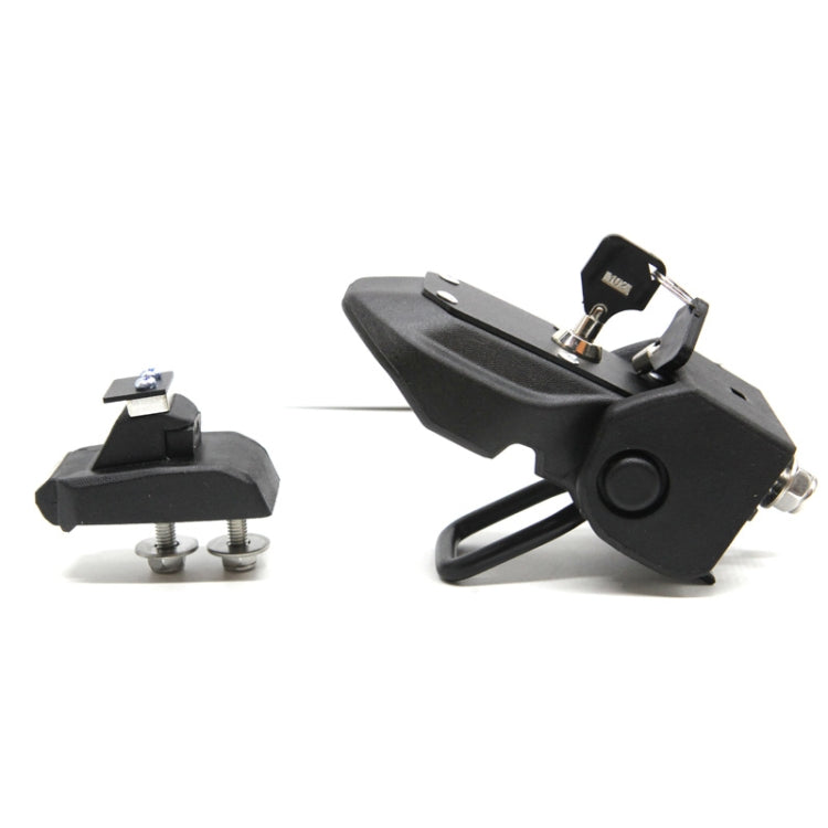 2 PCS Car Anti-Theft Hood Latch Locking Catch Buckle Engine Cover with Lock for Jeep Wrangler JL 2018 - Locks & Hasps by buy2fix | Online Shopping UK | buy2fix