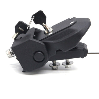 2 PCS Car Anti-Theft Hood Latch Locking Catch Buckle Engine Cover with Lock for Jeep Wrangler JL 2018 - Locks & Hasps by buy2fix | Online Shopping UK | buy2fix