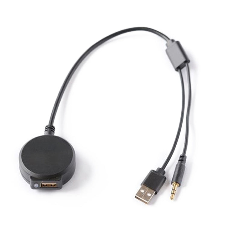 Universal Car Bluetooth Adapter Radio Stereo AUX Cable Adapter AUX USB Interface - DIY Cables by buy2fix | Online Shopping UK | buy2fix