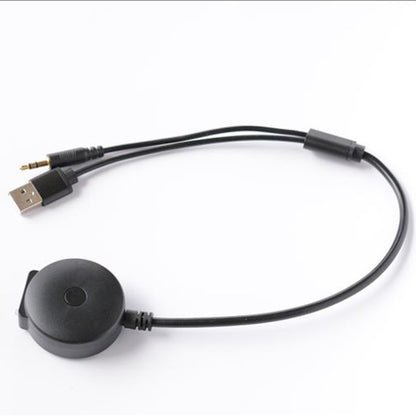 Universal Car Bluetooth Adapter Radio Stereo AUX Cable Adapter AUX USB Interface - DIY Cables by buy2fix | Online Shopping UK | buy2fix