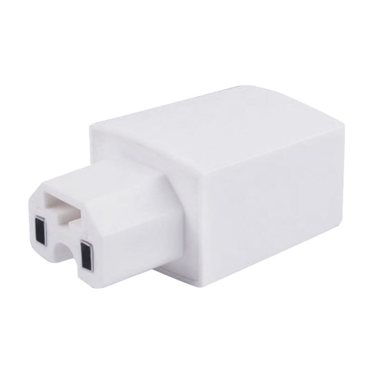Adaptateur de chargeur de téléphone portable USB à Double port pour moto électrique 36-80V 2A (blanc)