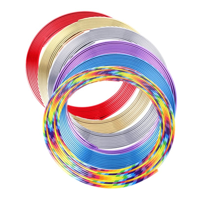 Universal Decorative Scratchproof Stickup 8M Flexible Car Wheel Hub TRIM Mouldings Shining Decoration Strip(Red) by buy2fix