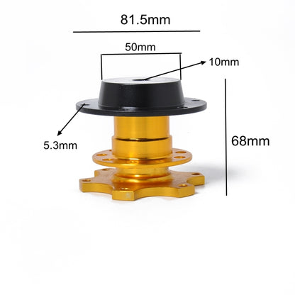 Universal Aluminum Car Steering Wheel Quick Release HUB Racing Adapter Snap Off Boss Kit - Other Tools by buy2fix | Online Shopping UK | buy2fix