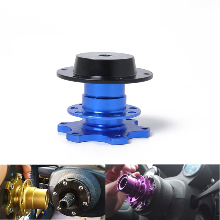 Universal Aluminum Car Steering Wheel Quick Release HUB Racing Adapter Snap Off Boss Kit by buy2fix