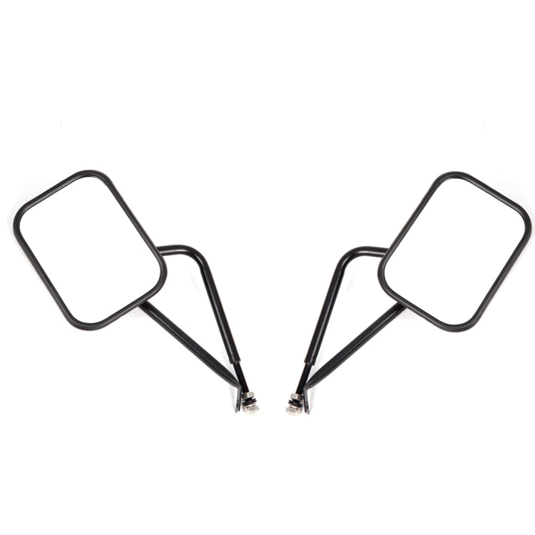 2 PCS Car Door Off Side View Mirror Rectangular Reversing Mirrors for Jeep Wrangler JL 2018 by buy2fix