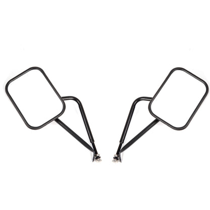 2 PCS Car Door Off Side View Mirror Rectangular Reversing Mirrors for Jeep Wrangler JL 2018 by buy2fix