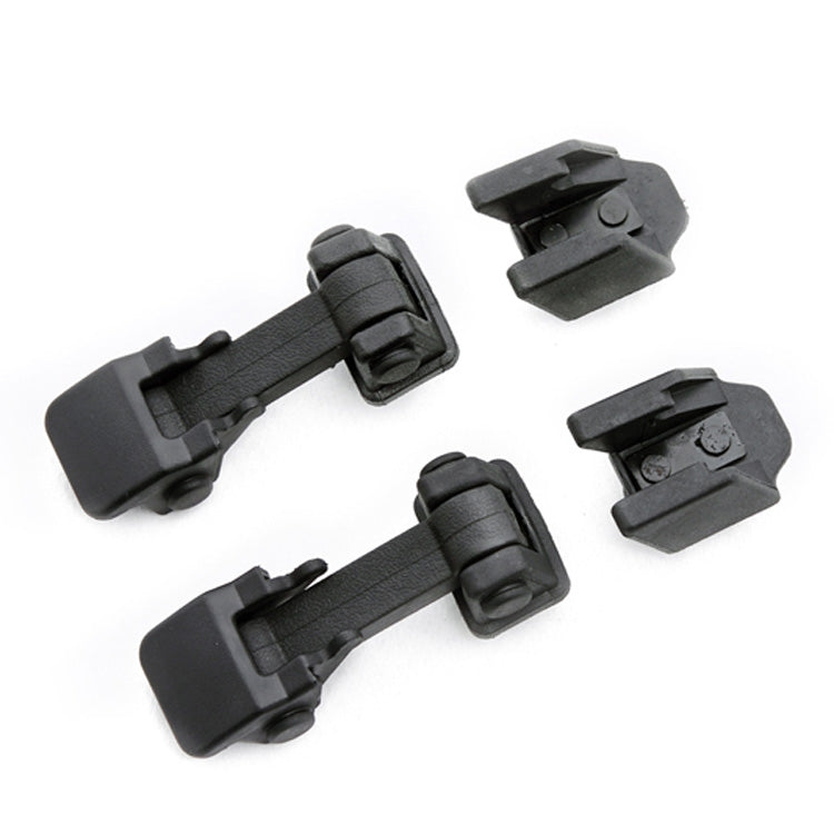 2 PCS Car Latch Locking Catch Buckle Engine Cover for Jeep Wrangler JK 2007-2017 - Locks & Hasps by buy2fix | Online Shopping UK | buy2fix