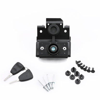 Car Anti-Theft Hood Latch Locking Engine Cover Lock with Keys for Jeep Wrangler JK 2007-2017 - Locks & Hasps by buy2fix | Online Shopping UK | buy2fix