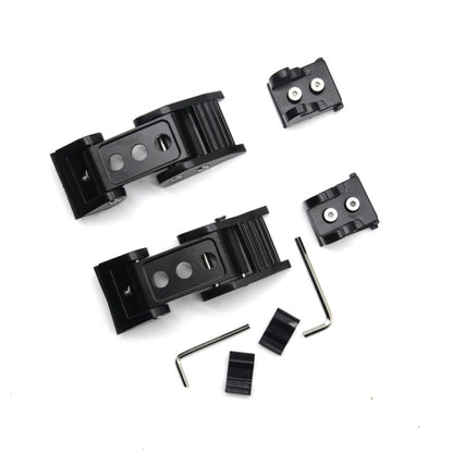 2 PCS Car Three Holes Hood Latch Locking Catch Buckle Engine Cover for Jeep Wrangler JK 2007-2017 - Locks & Hasps by buy2fix | Online Shopping UK | buy2fix