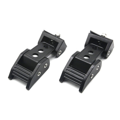 2 PCS Car Three Holes Hood Latch Locking Catch Buckle Engine Cover for Jeep Wrangler JK 2007-2017 - Locks & Hasps by buy2fix | Online Shopping UK | buy2fix