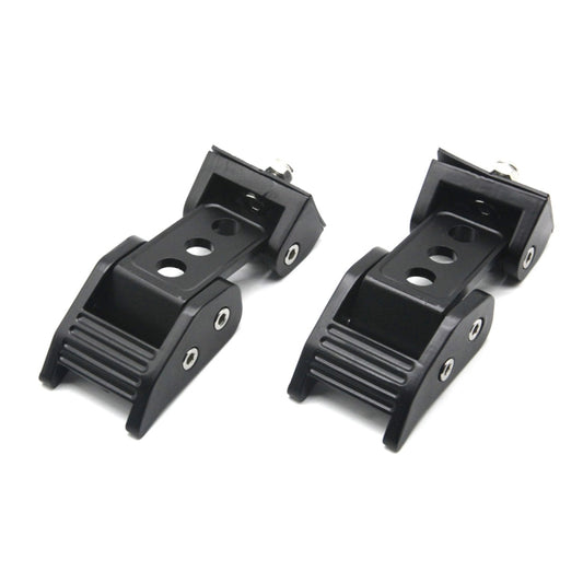 2 PCS Car Three Holes Hood Latch Locking Catch Buckle Engine Cover for Jeep Wrangler JK 2007-2017 - Locks & Hasps by buy2fix | Online Shopping UK | buy2fix