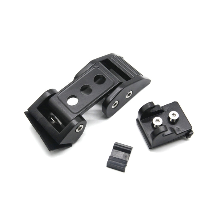 2 PCS Car Three Holes Hood Latch Locking Catch Buckle Engine Cover for Jeep Wrangler JK 2007-2017 - Locks & Hasps by buy2fix | Online Shopping UK | buy2fix