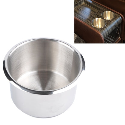 Stainless Steel Drop-in Cup Holder Table Drink Holder for RV Car Truck Camper, Size: 9 x 5.7cm - Stowing Tidying by buy2fix | Online Shopping UK | buy2fix