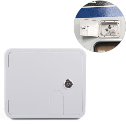 White Water Inlet Integrated Fill Dish Hatch Lock for RV Trailer Camper - Others by buy2fix | Online Shopping UK | buy2fix