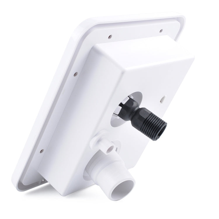 White Water Inlet Integrated Fill Dish Hatch Lock for RV Trailer Camper - Others by buy2fix | Online Shopping UK | buy2fix
