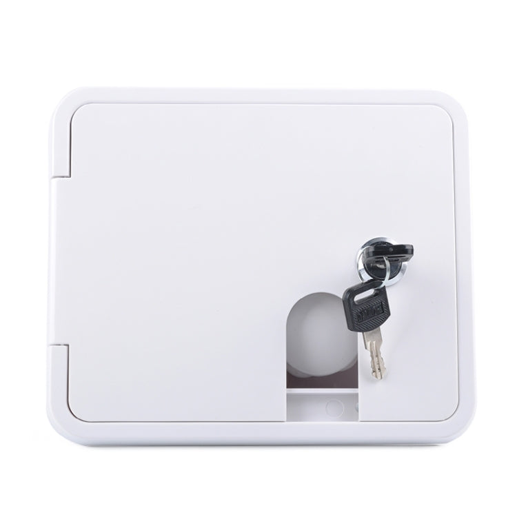 White Water Inlet Integrated Fill Dish Hatch Lock for RV Trailer Camper - Others by buy2fix | Online Shopping UK | buy2fix