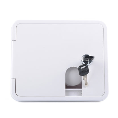 White Water Inlet Integrated Fill Dish Hatch Lock for RV Trailer Camper - Others by buy2fix | Online Shopping UK | buy2fix