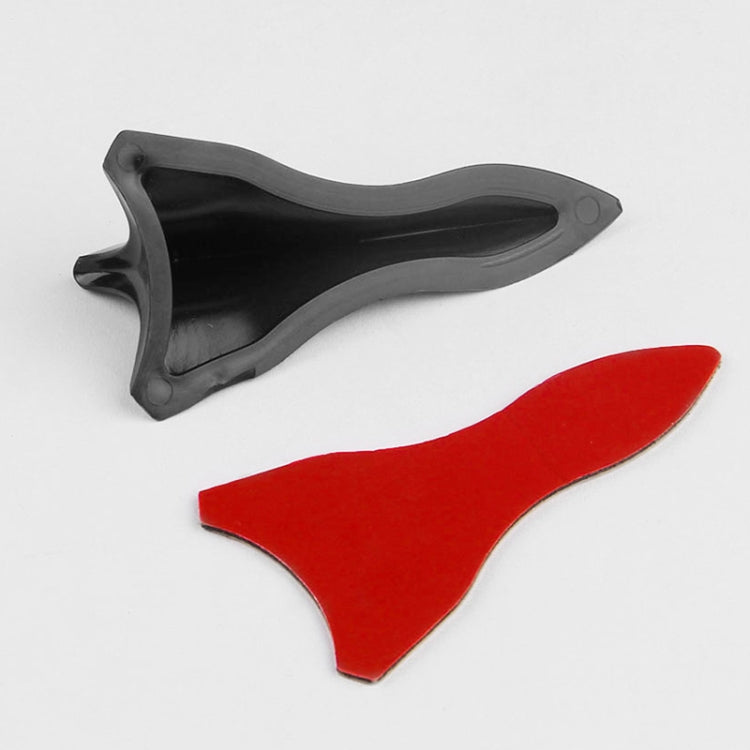 10 PCS Universal Car Black Shark Fin Diffuser Vortex Generator Roof Spoiler by buy2fix