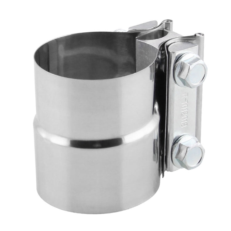 2.0 inch Car Turbo Exhaust Downpipe Stainless Steel Lap Joint Band Clamp - Booster Cable & Clip by buy2fix | Online Shopping UK | buy2fix